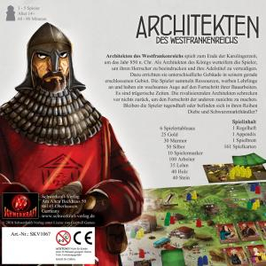Rückseite Architekten des Westfrankenreiches